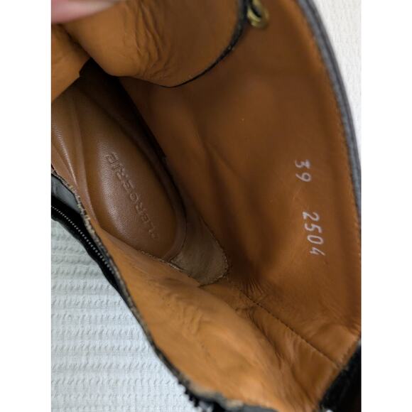 Clergerie Black Leather Radio Boot - Picture 10 of 16